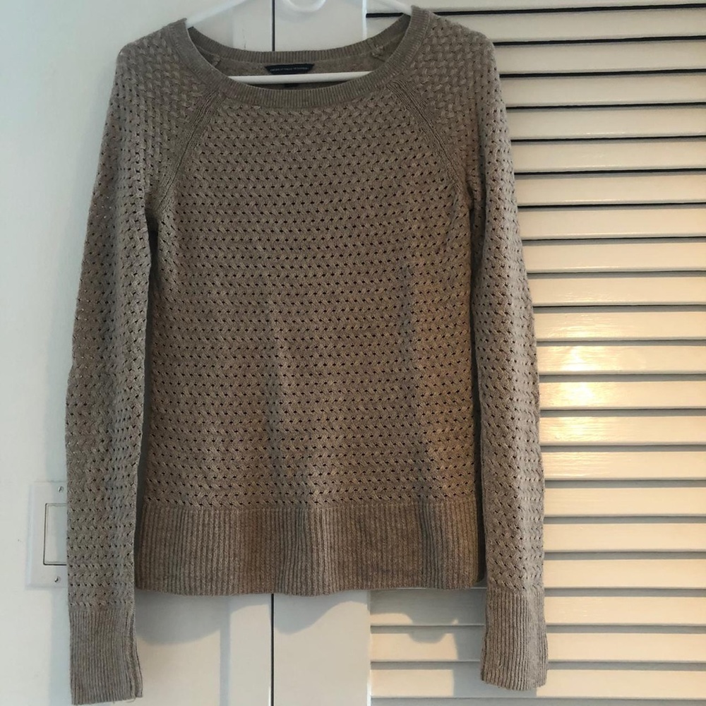 Brown American Eagle sweater